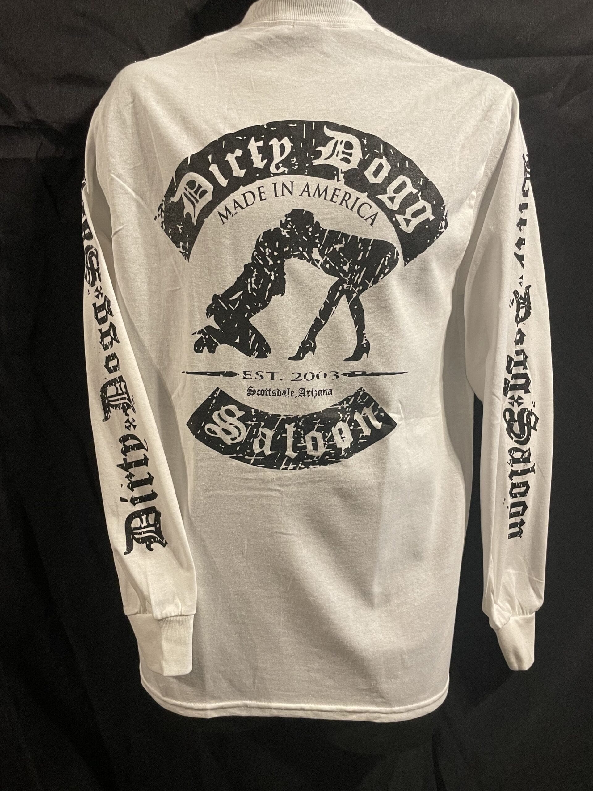 Hardcore Design Long Sleeve Shirt - Dirty Dogg Saloon